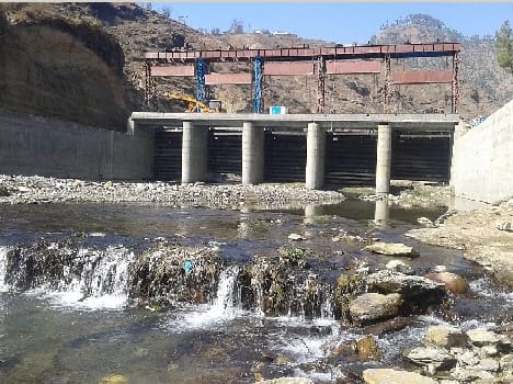 Kosi barrage slow